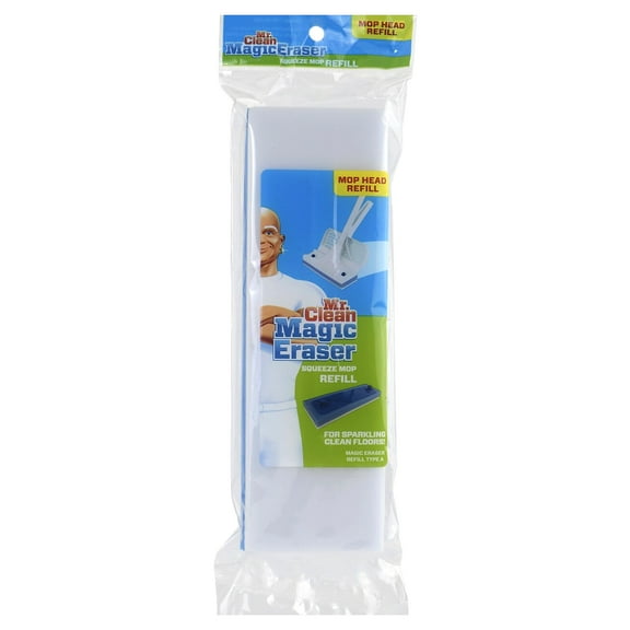 Mr. Clean Magic Eraser 10 In. Foam Squeeze Mop Refill 446615