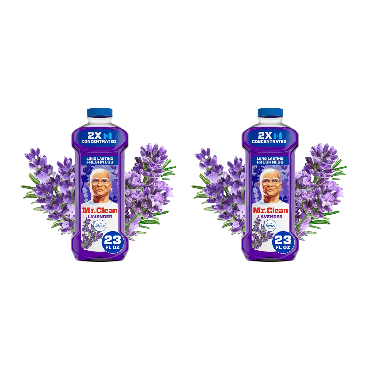 Mr. Clean All-Purpose 2X Cleaner Lavender Multi-Surface Cleaner for (23 ...