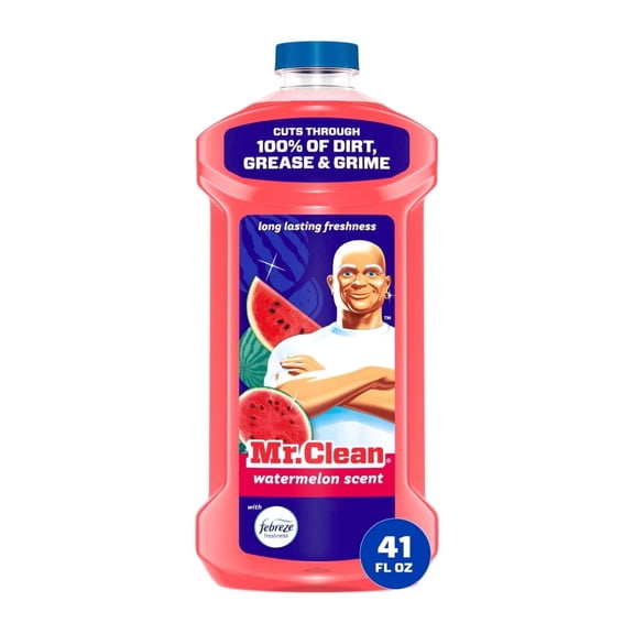 Mr. Clean All Purpose Cleaner, Cleaning Liquid, Watermelon, 41oz