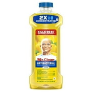 Mr. Clean All Purpose Cleaner, Floor Cleaner for Mopping, Cleaning Liquid, Lemon, 23oz - 4 Pack