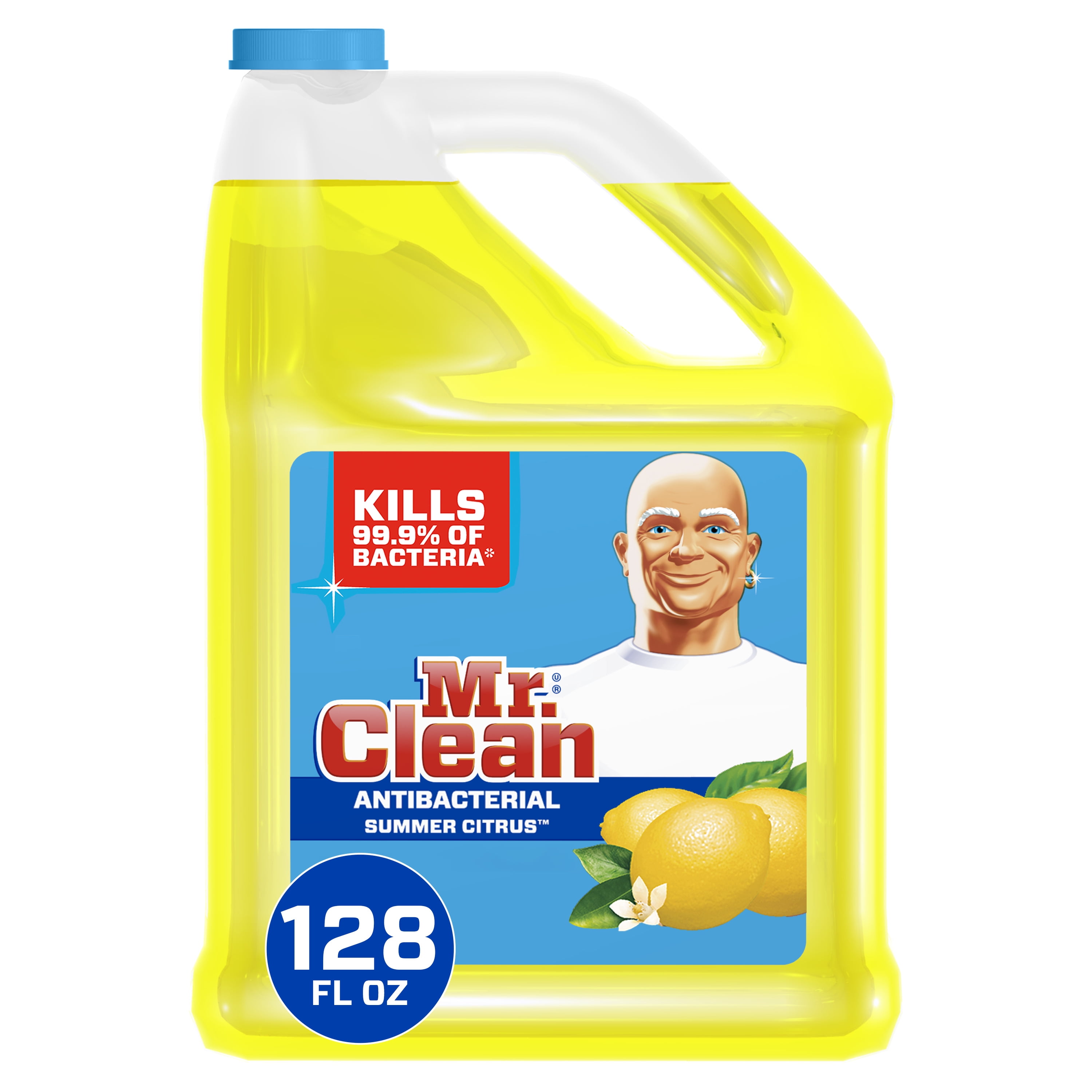 Multi-Surface Antibacterial Cleaner, Summer Citrus, 1 gal Bottle Multi-Surface Antibacterial Cleaner, Summer Citrus, 1 gal Bottle