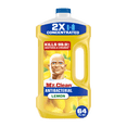 thumbnail image 1 of Mr. Clean Floor Cleaner, All Purpose Cleaner, Mop Soap, Lemon, Anti-Bacterial, 64 fl oz, 1 of 8