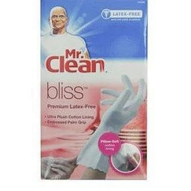 Mr. Clean Bliss Latex Free Gloves, Small