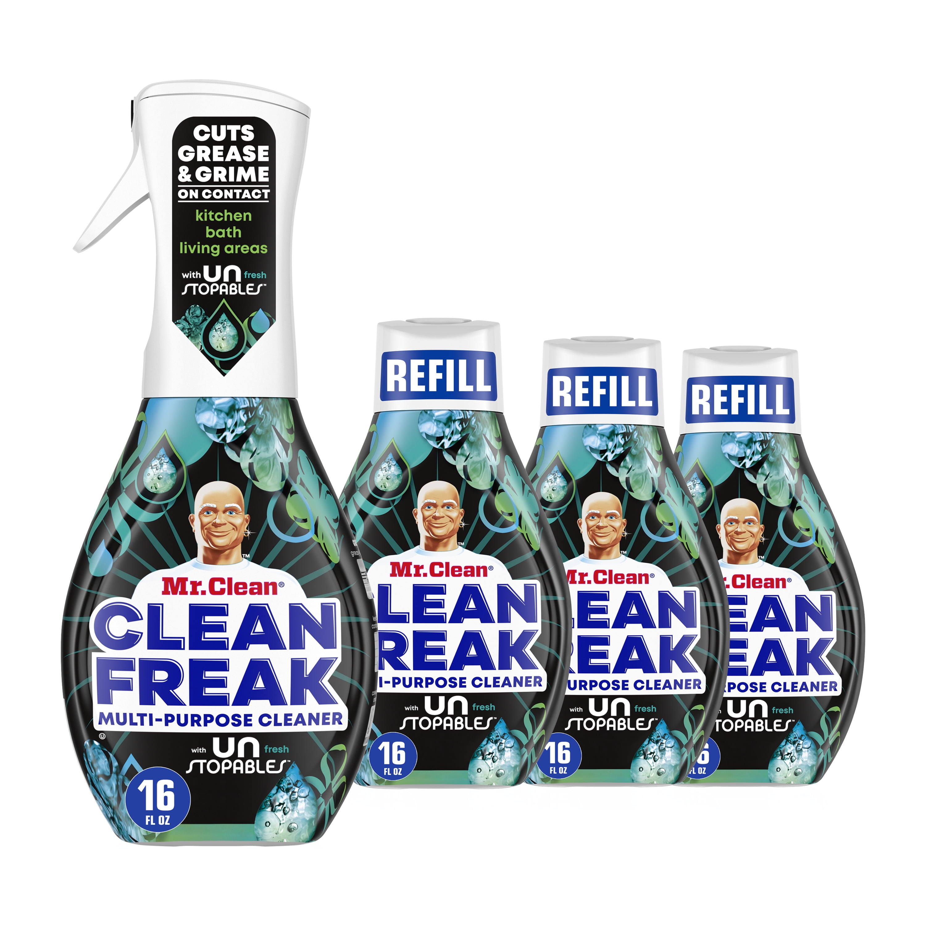 Mr. Clean Clean Freak Multi Surface Cleaning Spray, Deep Cleaning Mist ...