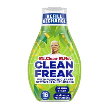Mr. Clean Clean Freak All Purpose Cleaner Spray, Multi-Surface Cleaning, Gain, Refill, 16 fl oz