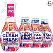 Mr. Clean Clean Freak All Purpose Cleaner Spray, Multi-Surface Cleaning, Grapefruit, 16oz