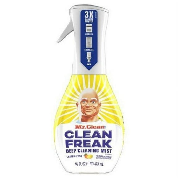 Mr. Clean Clean Freak Deep Cleaning Mist Lemon 16 fl oz (Pack of 14)