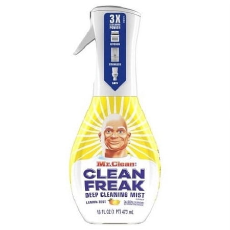 Mr. Clean Clean Freak Multi-Purpose Cleaner, Lemon Zest 16 fl oz (Pack of 2)