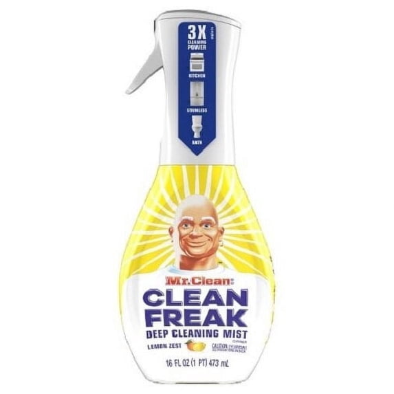Mr. Clean Clean Freak Multi-Purpose Cleaner, Lemon Zest 16 fl oz (Pack of 2)
