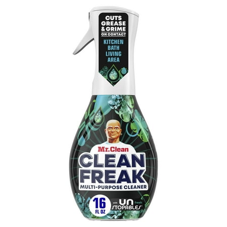 Mr. Clean Clean Freak Deep Cleaning Mist with Unstopables, Fresh, 16 fl oz ( 4 Packs )