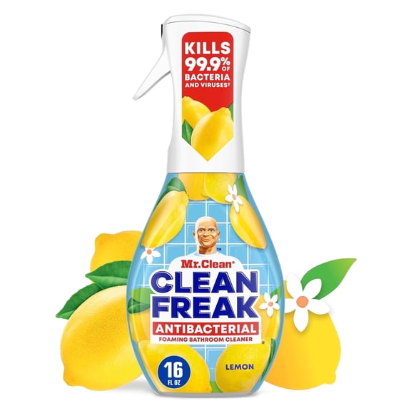 Mr. Clean Clean Freak Lemon Scent Antibacterial Multi-Purpose Bath Cleaner, 16 Fl oz