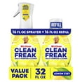 Mr. Clean Clean Freak MultiSurface Spray, 1 Starter Kit, 1 Refill