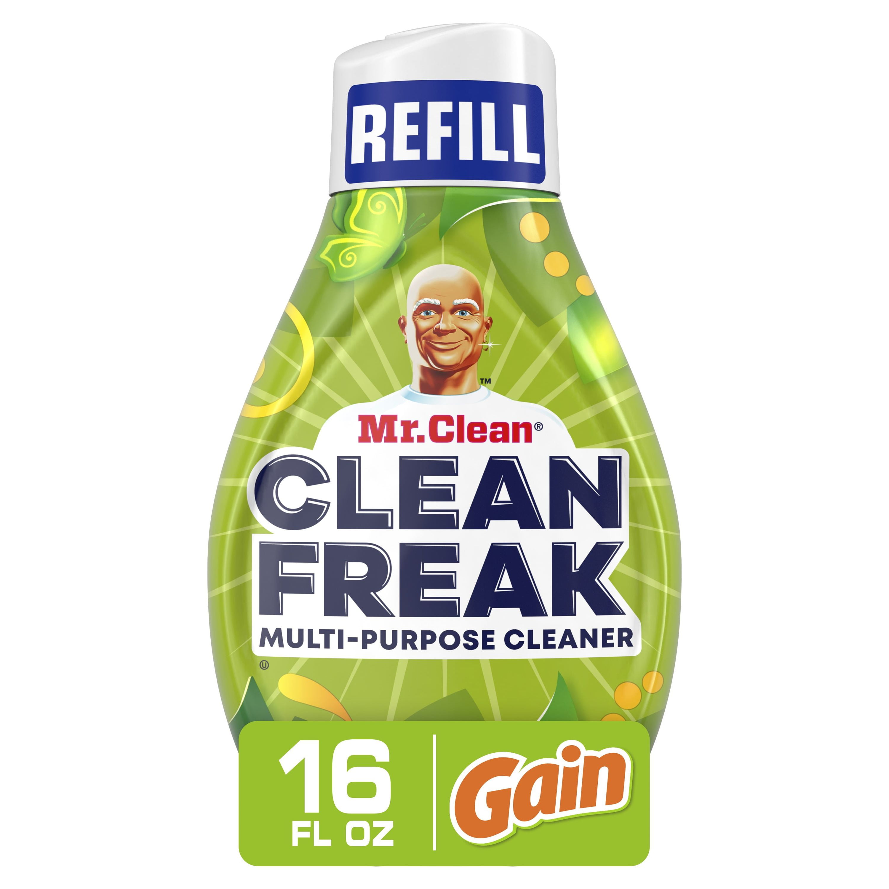2) Mr. Clean Clean Freak Wild Flower Deep Cleaning Mist Refill, 16