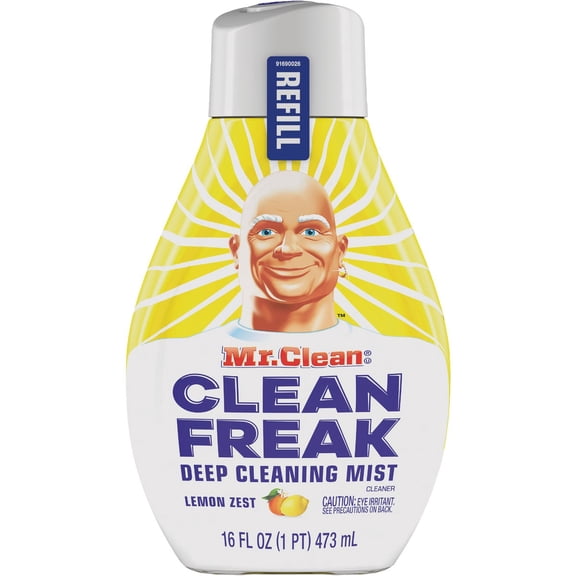 Mr. Clean Clean Freak Multi-Surface Spray Refill, Lemon Zest, 16 fl oz