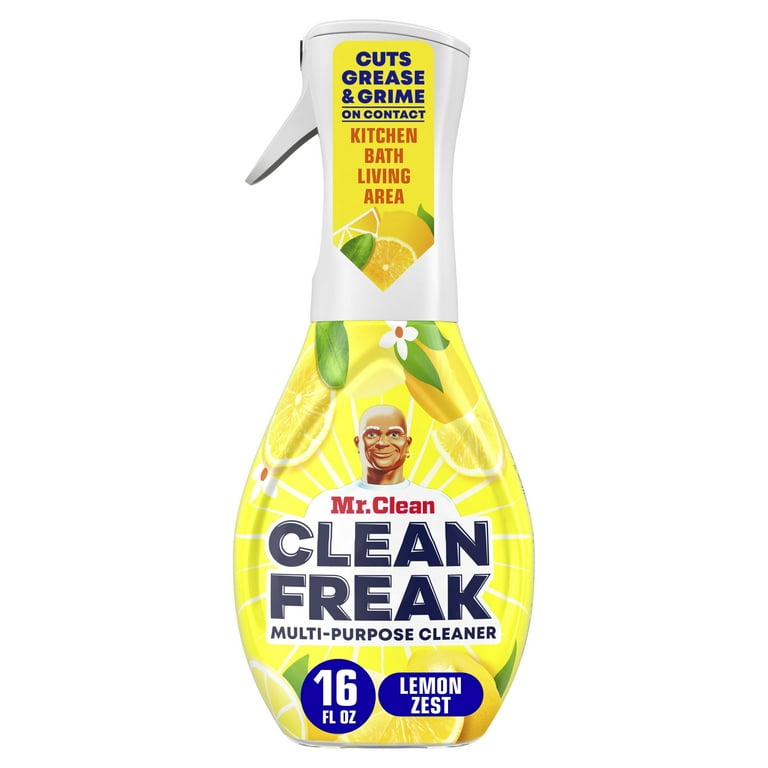 Mr. Clean - Mr. Clean, Clean Freak - Clean Freak Lemon Zest, 1 Starter Kit  and 1 Refill, 32 oz (1 set), Grocery Pickup & Delivery