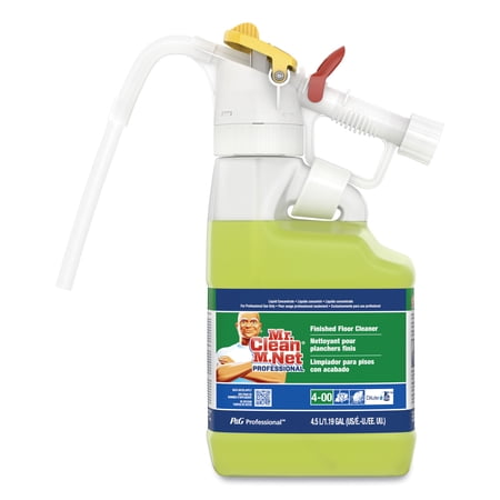 Mr. Clean Dilute 2 Go Floor Cleaner Lemon Scent 4.5 L Jug 1/Carton 72000