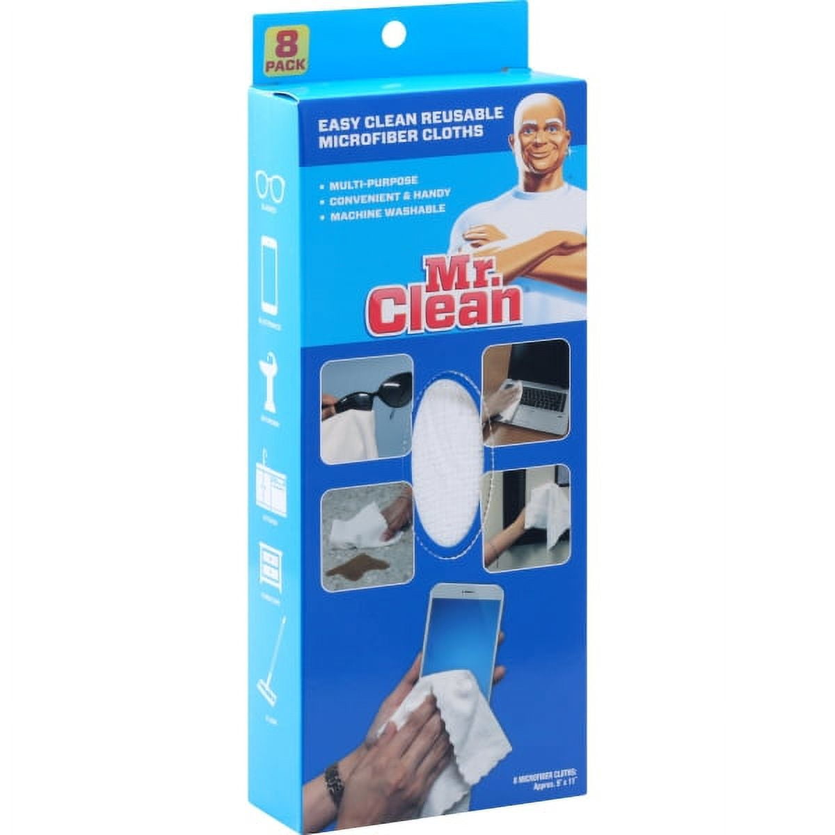 Mr. Clean Multi-Purpose Machine Washable Reusable Cleaning Wipes