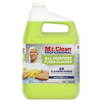 Mr. Clean Finished Floor Cleaner, Lemon Scent, One Gallon Bottle