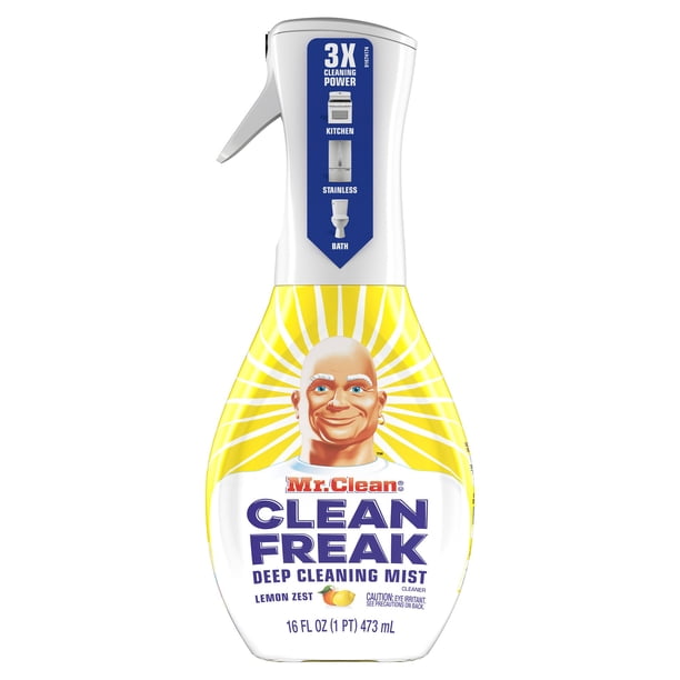 Mr. Clean Clean Freak Deep Cleaning Mist Lemon 16 fl oz (Pack of 3 ...