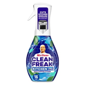Mr. Clean Clean Freak Fresh Kitchen Multi Purpose Degreaser, 16 Fl oz, Household Cleaner