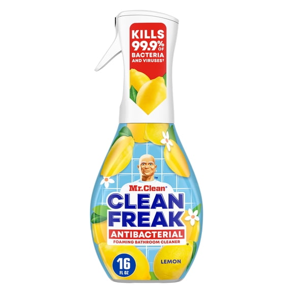 Mr. Clean Clean Freak AB Bath, Multi Purpose Cleaner, Lemon, 16oz