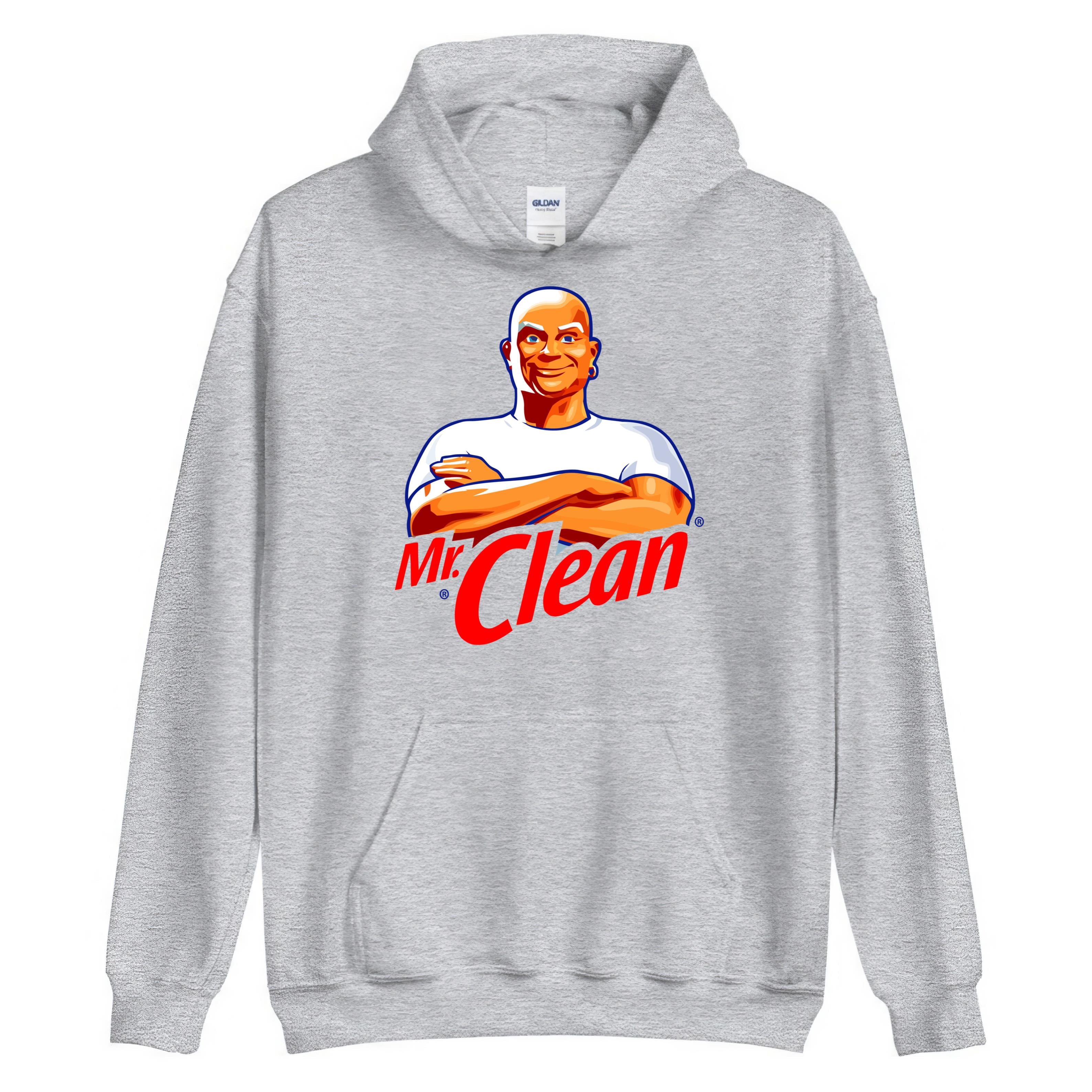 Mr Clean Logo Cleaning Product Fan T Shirt-TH810 - Walmart.com