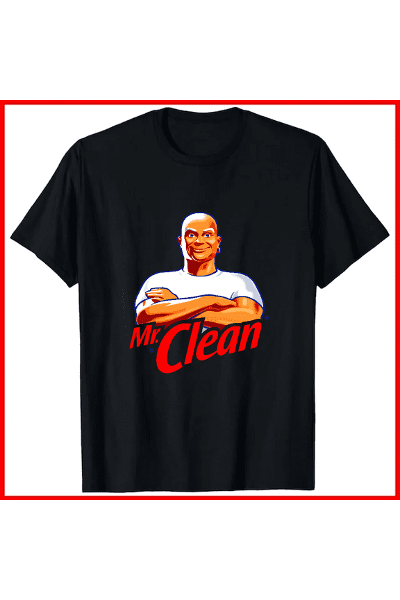 Mr Clean Logo Cleaning Product Official Fan Mascot Clothing Unisex T-Shirt, up to size 5XL