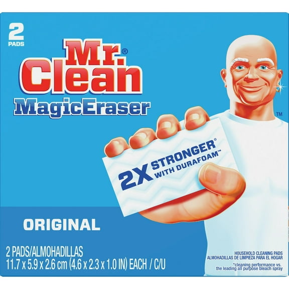 Mr. Clean Magic Eraser Cleaning Pad - Removes Dirt and Grime - Multicolor