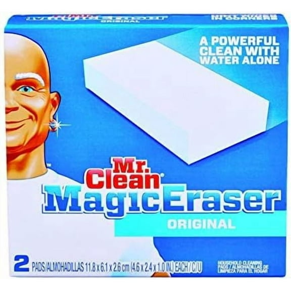 Mr. Clean Magic Eraser Cleaning Pad - Removes Dirt and Grime - Multicolor