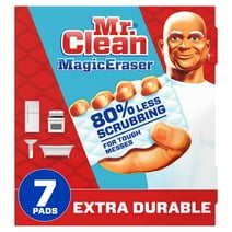 Mr. Clean Magic Eraser Extra Durable All-Purpose Cleaning Pads with Durafoam, 7 Ct