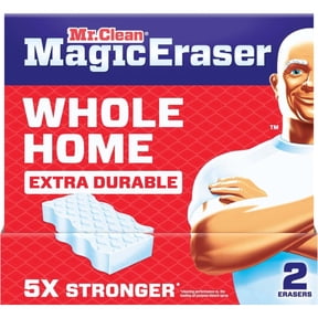 Mr. Clean Magic Eraser Extra Durable, Cleaning Pads with Durafoam, 2 Ct