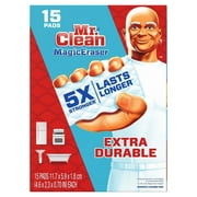 Mr. Clean Magic Eraser Extra Durable Scrubbers 15 Count 2 Pack