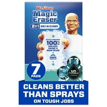 Mr. Clean Magic Eraser Foaming Sponge, All Purpose Cleaner, Dawn Cleaning Power, Ultra Foamy, 7 Count