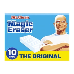 Mr. Clean Magic Eraser Cleaning Sheets, 48 Count, Scrubbing Grime ...