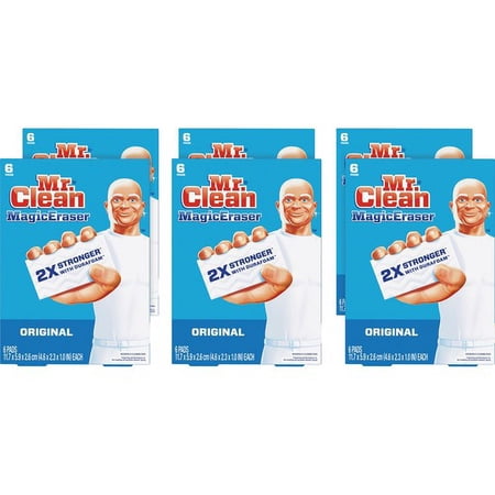 Mr. Clean Magic Eraser Pads - Pad - 36 / Carton - White | Bundle of 10 Cartons