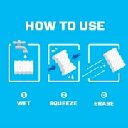 Mr. Clean Magic Eraser Sponge Variety Pack, 4 Durable, 3 Kitchen, 4 Bath