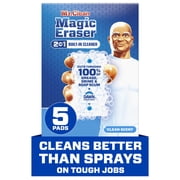 Mr. Clean Magic Eraser Ultra Foamy All Purpose Cleaner, Degreaser, Foaming Sponge, 5ct