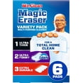 thumbnail image 1 of Mr. Clean Magic Eraser Variety Pack with Ultra Thick, Ultra Foamy, and Extra Durable Multi Purpose Cleaner, Magic Eraser Sponge Multi Surface Cleaner, 6ct, 1 of 4