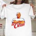 thumbnail image 1 of Mr Clean Mascot Retro Cleaning Product Brand Unisex T-Shirt, up to size 3XL., 1 of 2