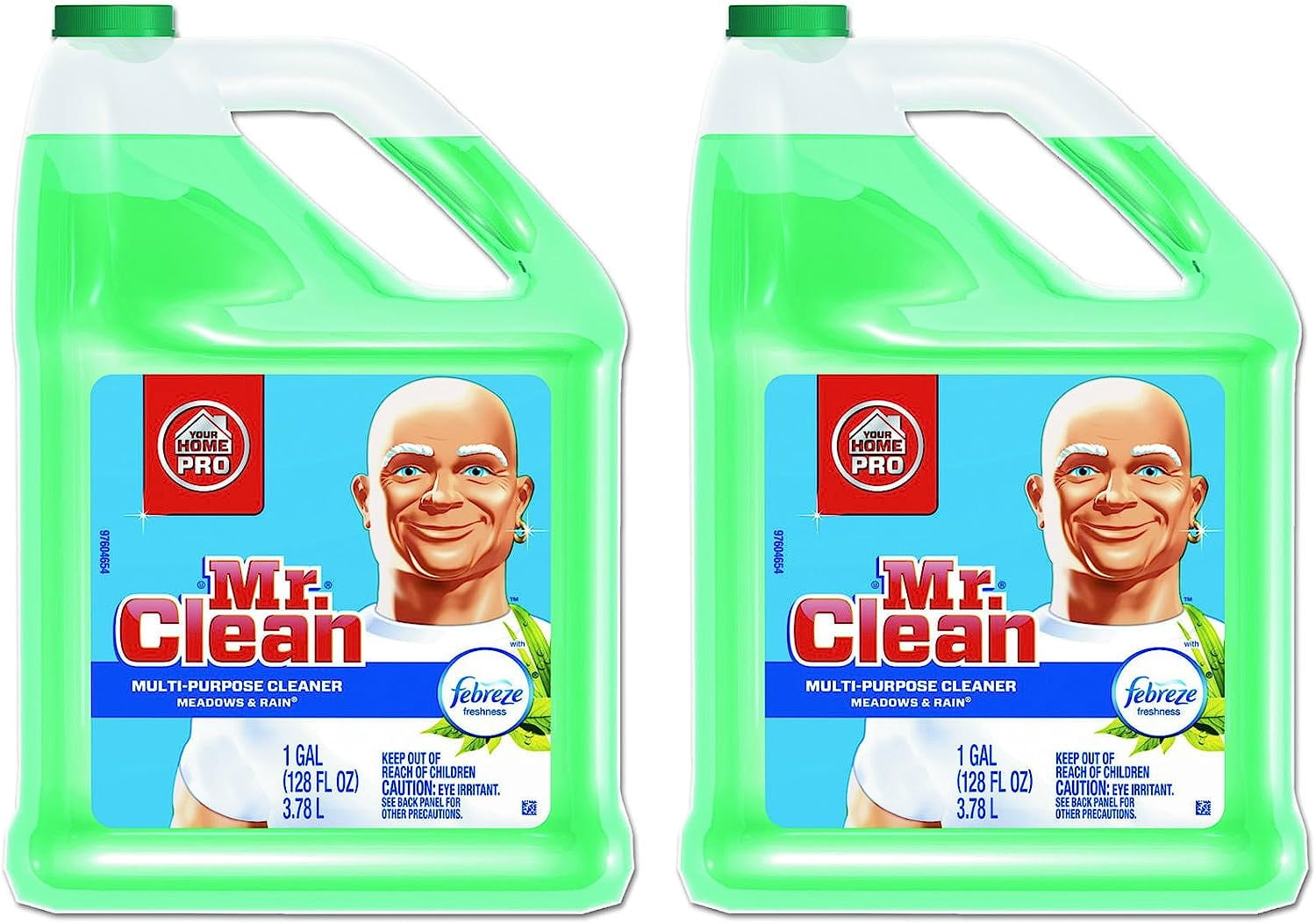 Mr. Clean PGC 23124 84847665 Multipurpose Cleaning Solution with Febreze, 128 oz. Capacity
