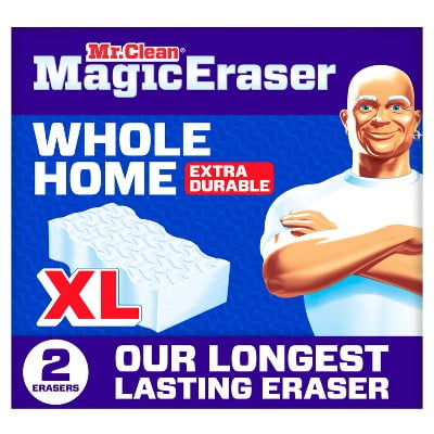 Mr. Clean Unscented Magic Eraser Whole Home Extra Durable Multi-Purpose Cleaner - 2ct