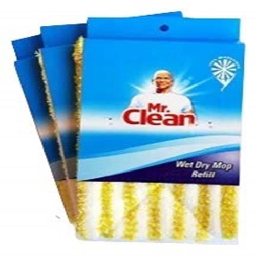 Mr. Clean Wet Dry Mop Refill Microfiber 3 Pack, Color May Vary ...