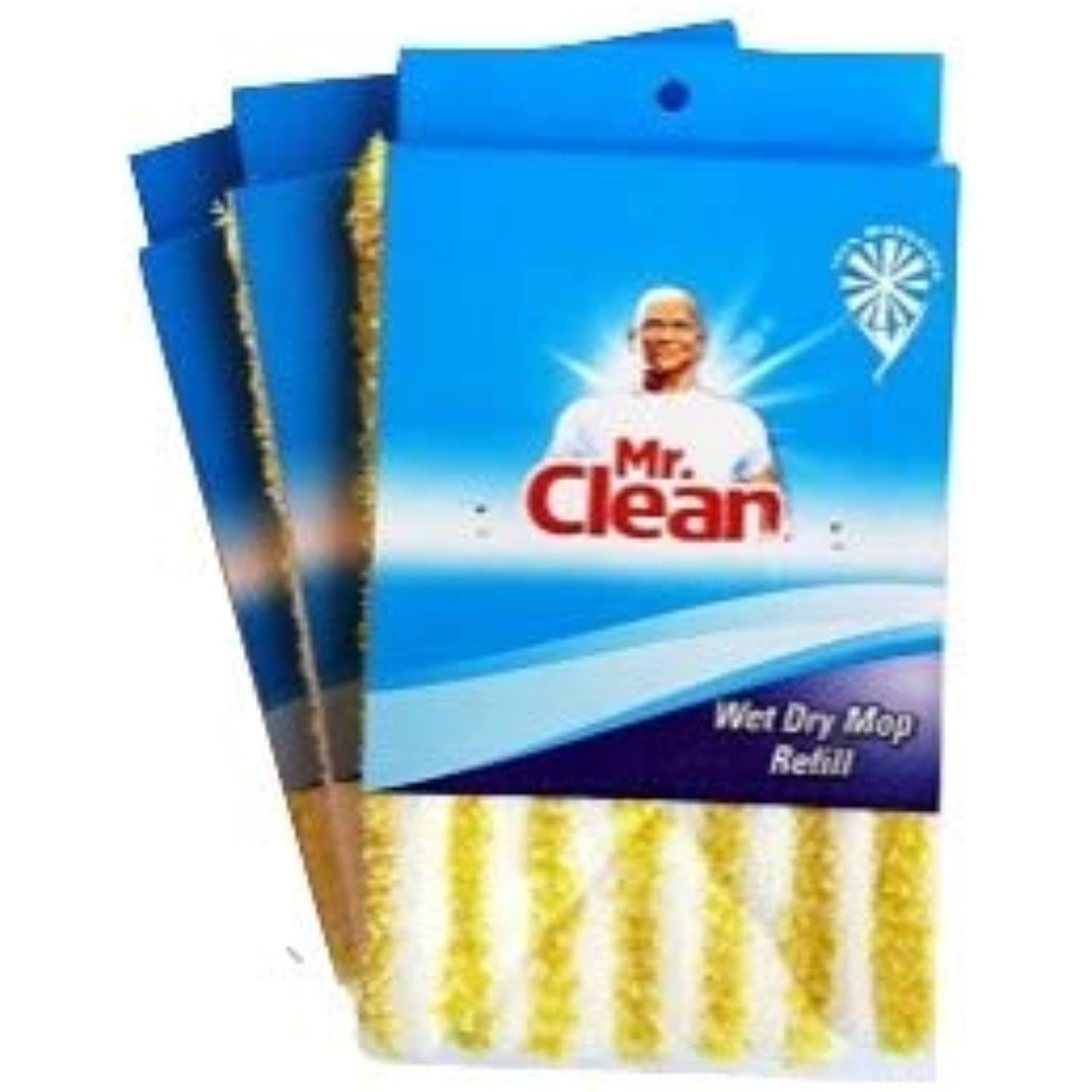 Microfiber Wet/Dry Mop Refill Pad Multipack (3-Pack)