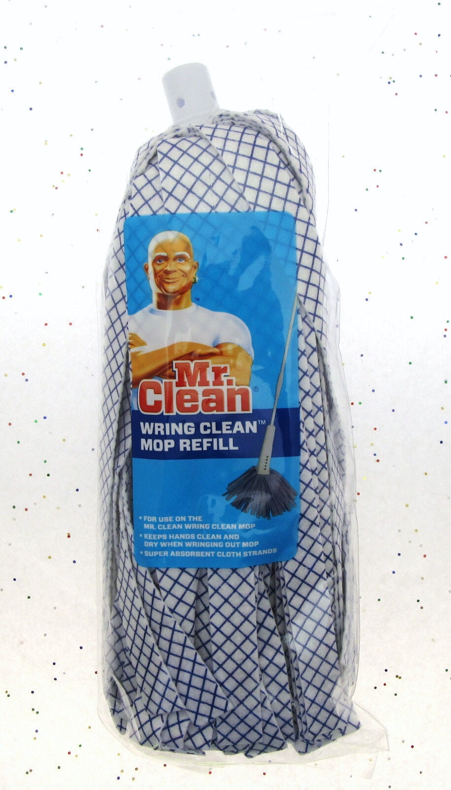 Mr. Clean 11inch Wring Clean Mop Head Refill, Cleaning Supplies