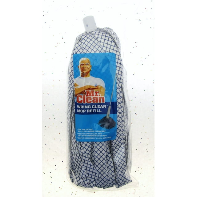 Mr. Clean 11inch Wring Clean Mop Head Refill, Cleaning Supplies