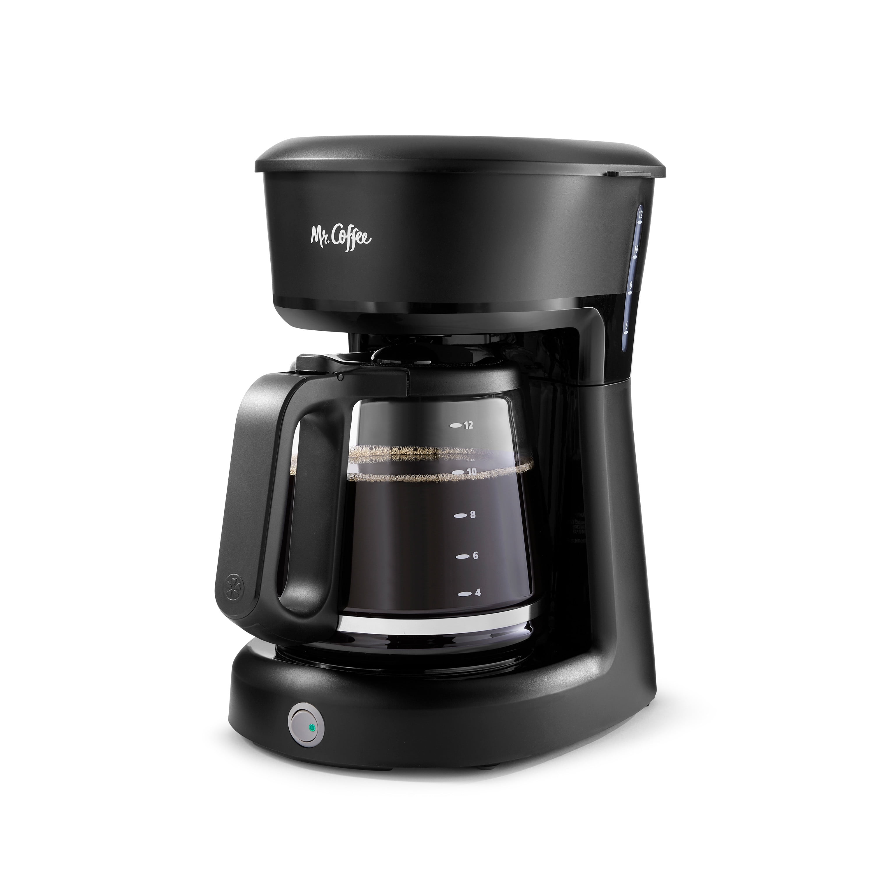 Mr. Coffee 12-Cup Coffee Maker, Black