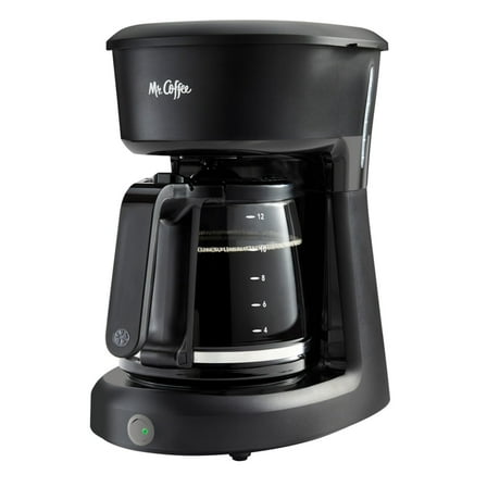 Mr. Coffee 12-Cup Switch Coffee Maker, Black
