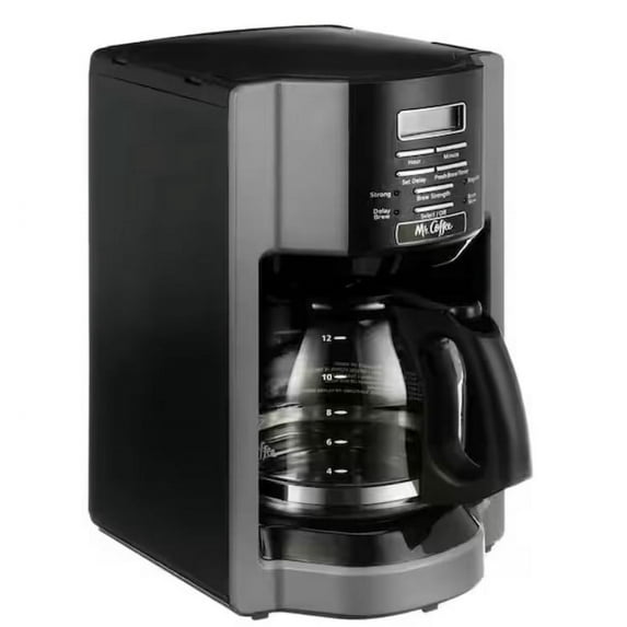 Mr. Coffee 12-Cup Coffee Maker Rapid Brew System Programmable Coffee Maker