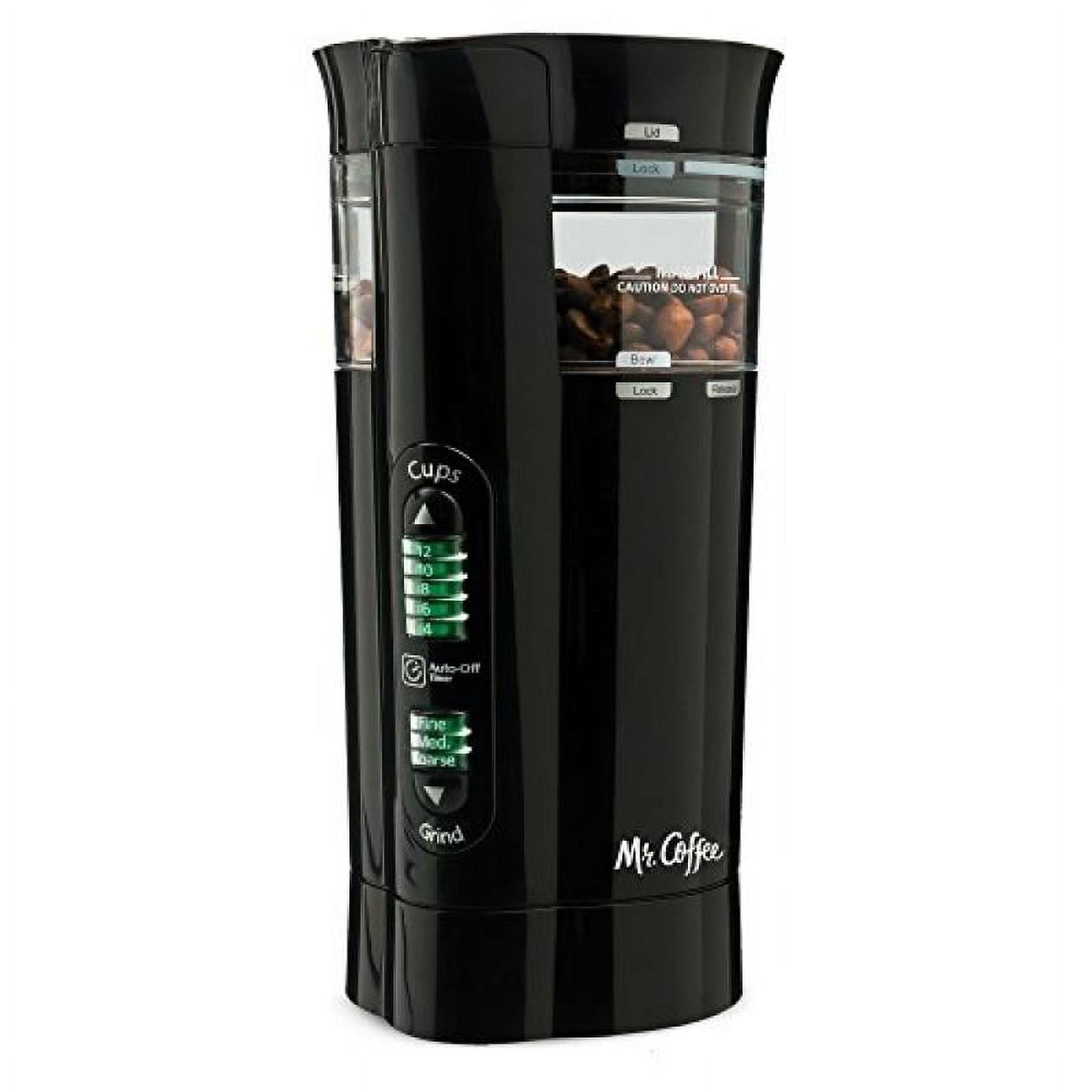 Mr. Coffee Multi-Grind 12-Cup Automatic Coffee Grinder Black BVMC-PBG77 -  Best Buy