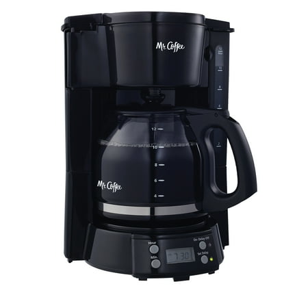 Mr. Coffee 12 Cup Programmable Black Coffee Maker